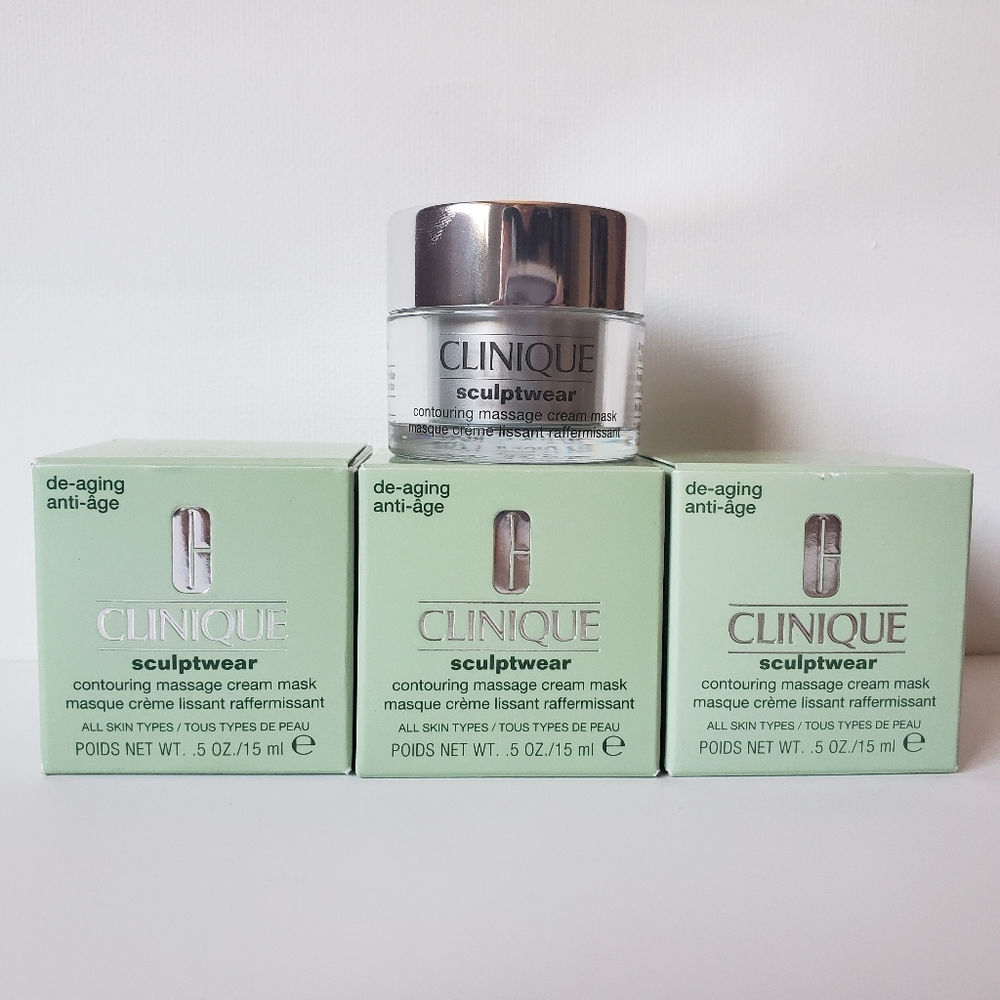 Clinique Sculptwear Cream Mask New in Box .5 oz